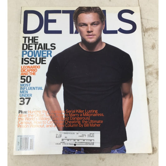 Details Power Issue Magazine- Leonardo DiCaprio, Eminem, Guy Ritchie, Robin Wright