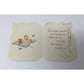 Vintage 1958 "Congratulations on the New Arrival" Card with Handwriting inside