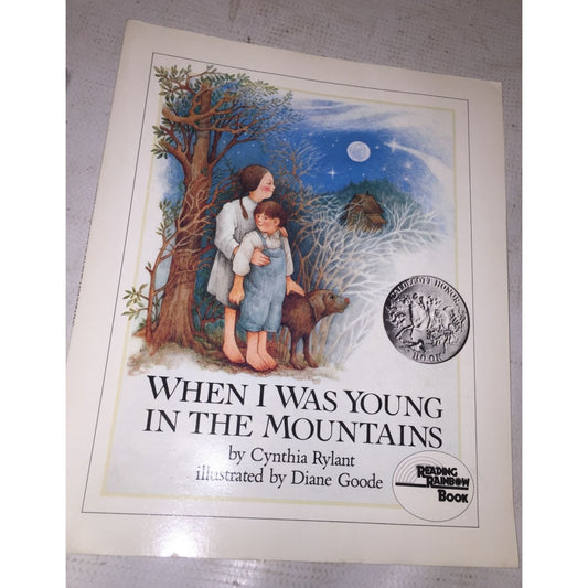 When I Was Young In The Mountains by Cynthia Rylant & Diane Goode Book