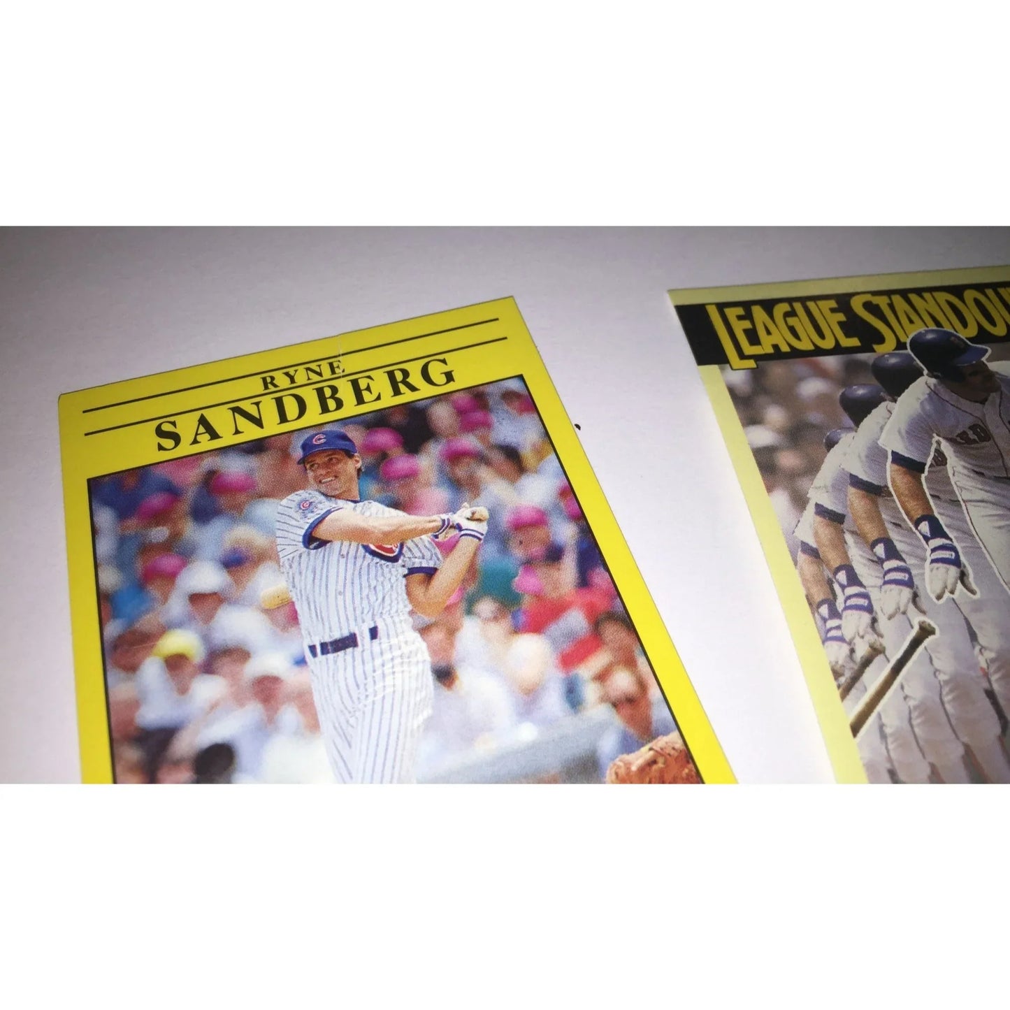 Ryne Sandburg, Wade Boggs, Darryl Strawberry Vintage Baseball Trading Cards - A+ Stuff