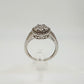 Pretty Round Natural Diamond Ring Size 7