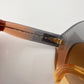 Dolce & Gabbana DG4290 Oversized Ombre Butterfly Sunglasses Gray/Honey