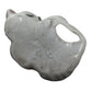 Small Miniature Gray and White Cat/Kitten Curled Up and Sleeping Figurine