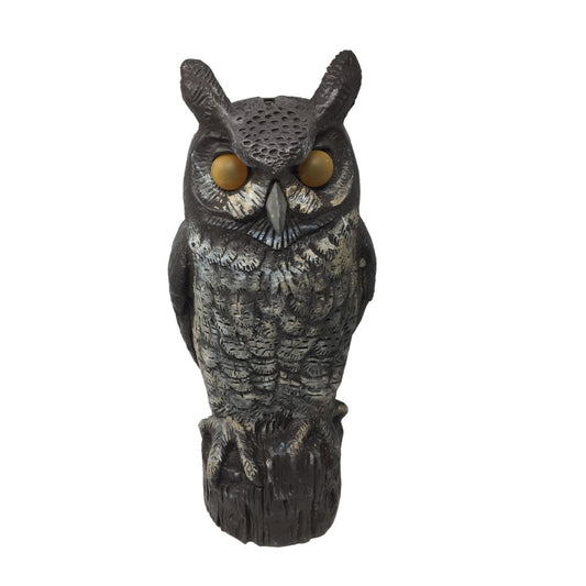 Dalen Products Life Sized Fake Owl Decoy for Outside - 16'' tall