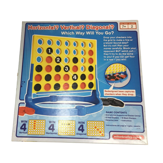 Milton Bradley The Original Game of Connect 4 - 2 Players (Ages 7+)