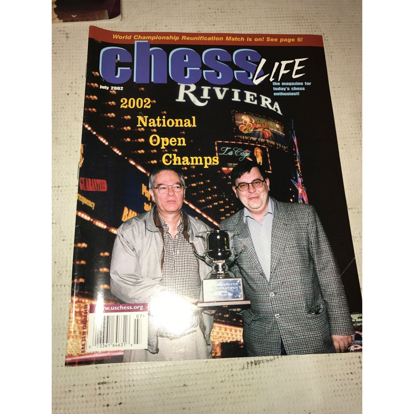 Vintage Bundle of 4 Chess Life Magazines- May, June, July 2002 and Nov. 2004