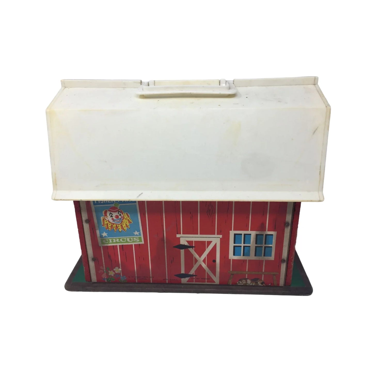 Vintage Fisher Price Play Family Farm- Broken Door/Needs to be Cleaned - A+ Stuff