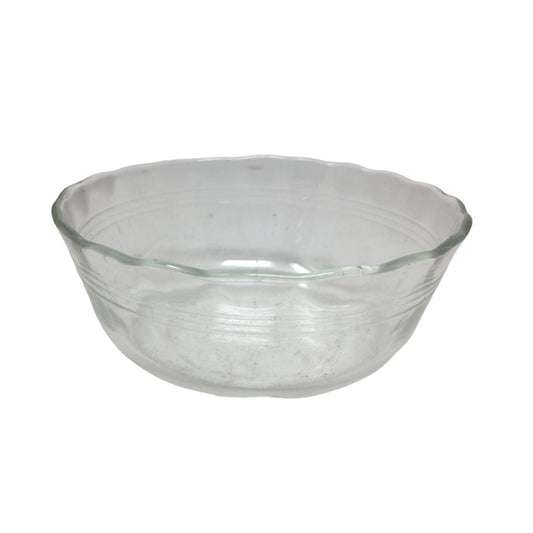 Vintage PYREX Clear Glass Bowl - 4.5'' wide, 2'' tall