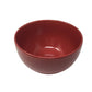 Design Pac Red Round Bowl with Textured Design