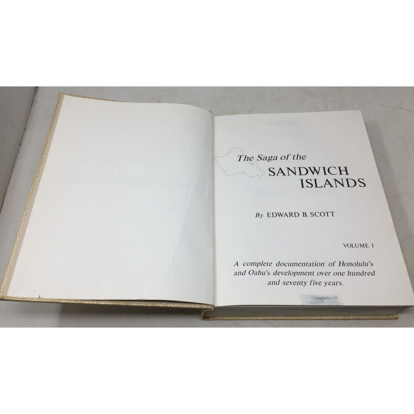First-Edition Copy of "The Saga of the Sandwich Islands" A+ Stuff  A+ Stuff
