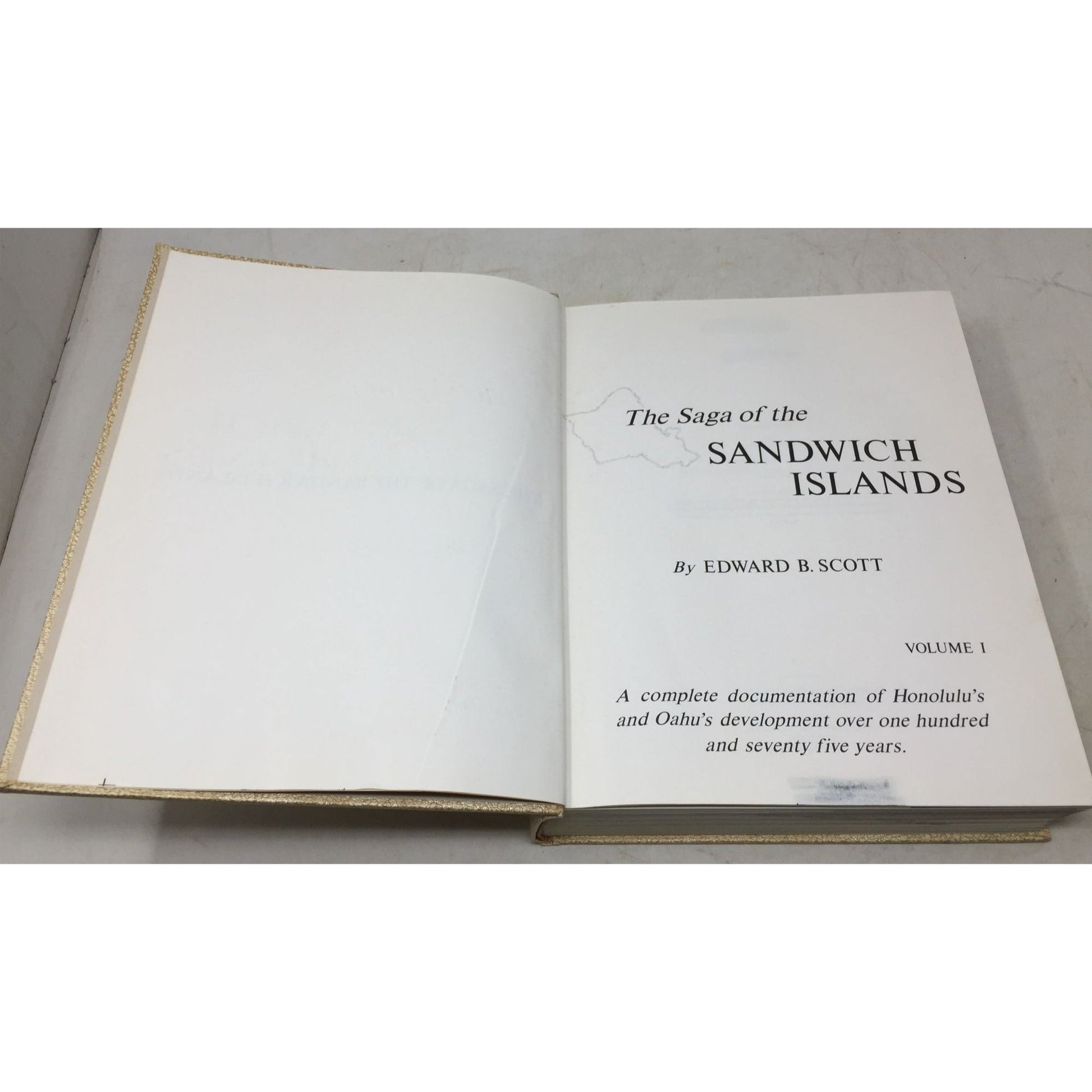 First-Edition Copy of "The Saga of the Sandwich Islands" A+ Stuff  A+ Stuff