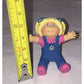 Cabbage Patch Kids Vintage 1984 Figurine Sitting Girl in Overalls