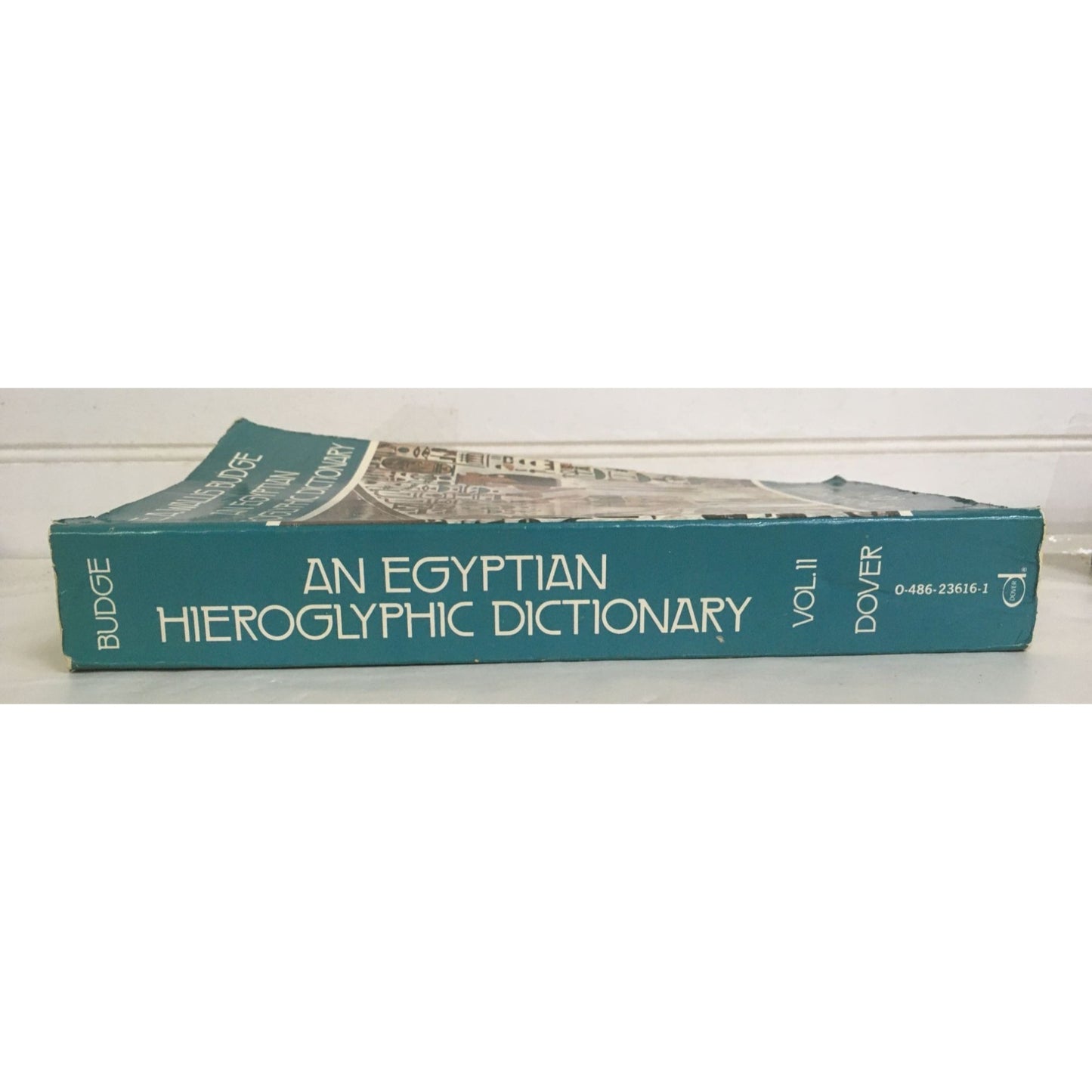 An Egyptian Hieroglyphic Dictionary in Two Volumes Vol. 2 by E.A. Wallis Budge book