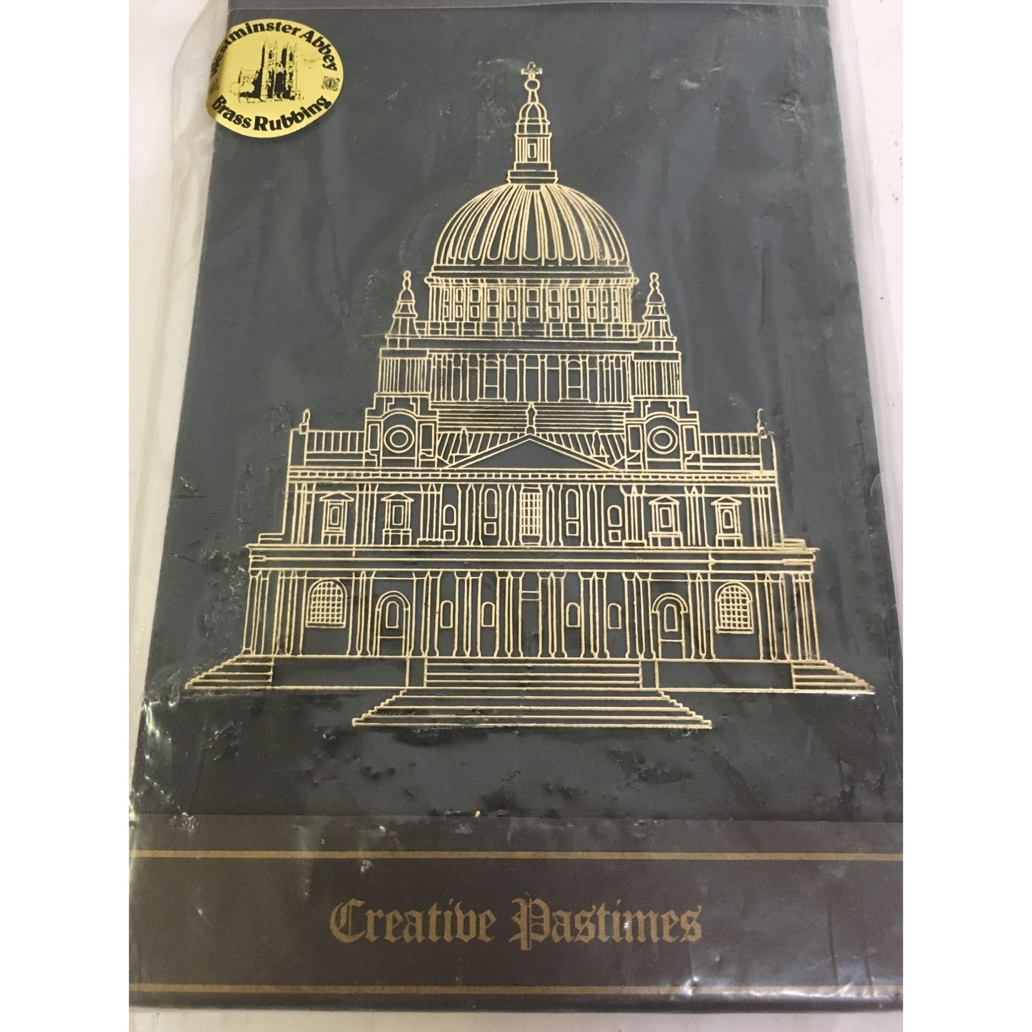 Creative Pastimes St. Pauls Cathedral- 1675 Miniature Rubbing Kit- about 8.5x5 inches