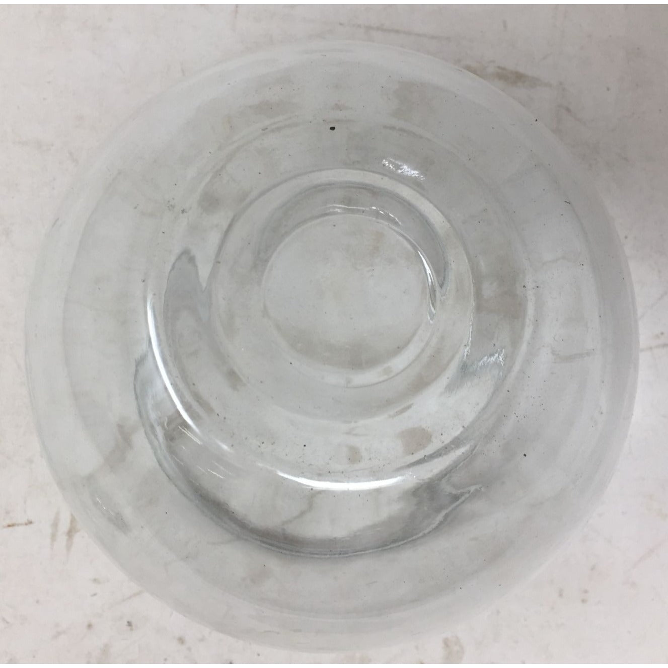 Small Clear Glass Round Fish Bowl/Jar