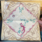 Beautiful Embroidery Antique Handkerchief (New)