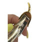 Eggplant Silver/Gold Napkin Ring Holder