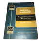 Vintage Diesel Engine Maintenance Manual Model 6V-71 Book