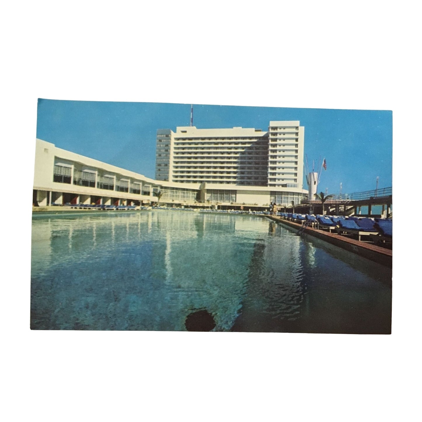 Vintage 1968 Deauville Hotel Of The Stars Miami, Florida New Postcard