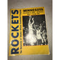 Set of 3 Vintage  University of Toledo Rockets basketball programs - 1989