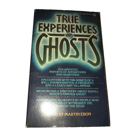 True Experiences with Ghosts Book by Martin Ebon