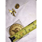 Fraternal Order of Eagles Gold Tone Lapel Pin and Commemorative Coin
