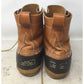 Womens L.L. Bean Brown Lace up Ankle Boots "Maine Hunting Shoe" Size 8