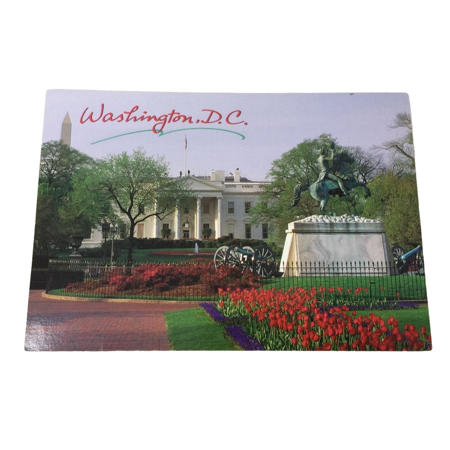 Washington D.C. The White House Collectible Postcard