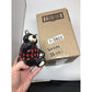 Black Bear Holding A Fish Vintage Salt and Pepper Shakers