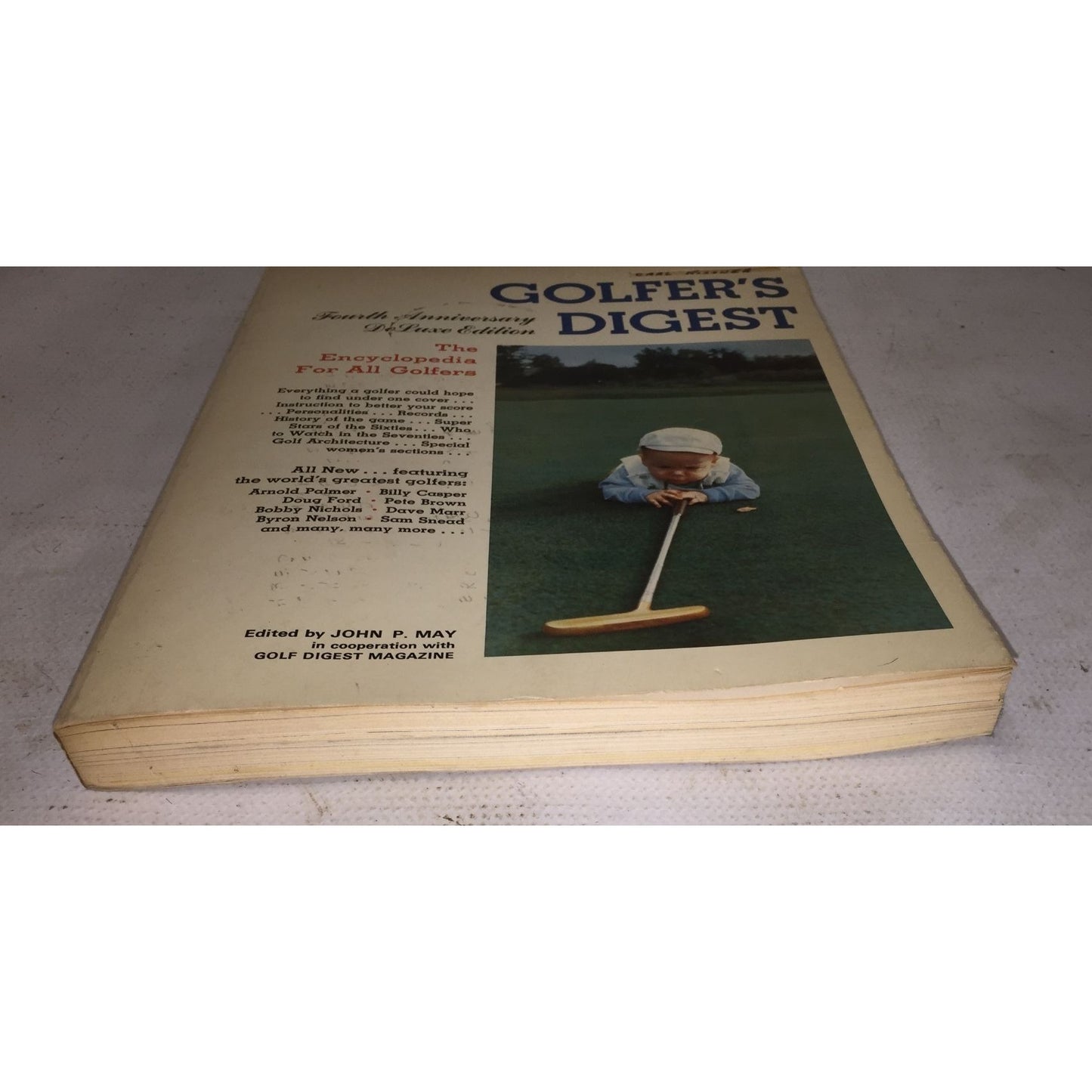 Vintage Golfer's Digest Magazine Book by John May