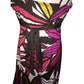 Sequin Hearts Dress Women's Medium- Dress with Spaghetti Straps/ Colorful Pattern sequin hearts  A+ Stuff