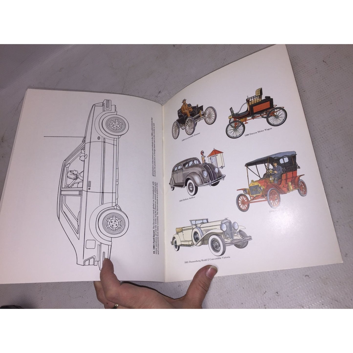 History of the American Automobile Coloring Book by A.G. Smith/Randy Mason