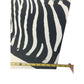 Fun Zebra Canvas Print 19.5" x 19.5" (Square) - Bold Art Piece