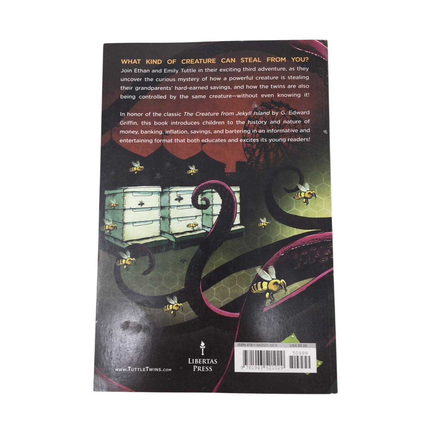 The Tuttle Twins and the Creature from Jekyll Island (book #3) A+ Stuff  A+ Stuff Books