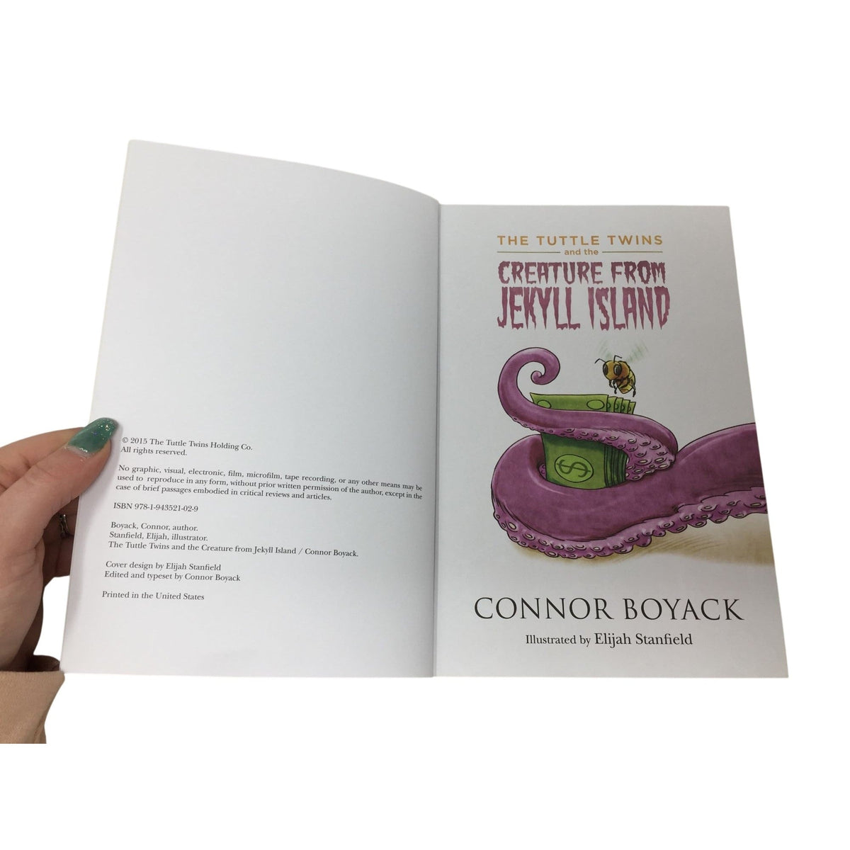 The Tuttle Twins and the Creature from Jekyll Island (book #3) A+ Stuff  A+ Stuff Books