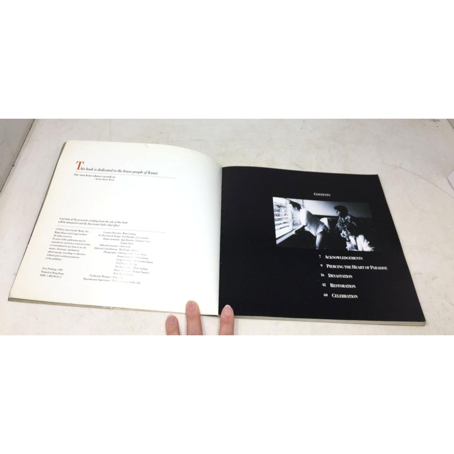 Kauai in the Eye of Iniki by Myles Ludwig, published in 1992