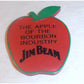 The Apple Of The Bourbon Industry JIM BEAM WHISKEY Vintage REFRIGERATOR MAGNET