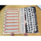 1954 9 League Professional Baseball Schedule Vintage Collectible Book