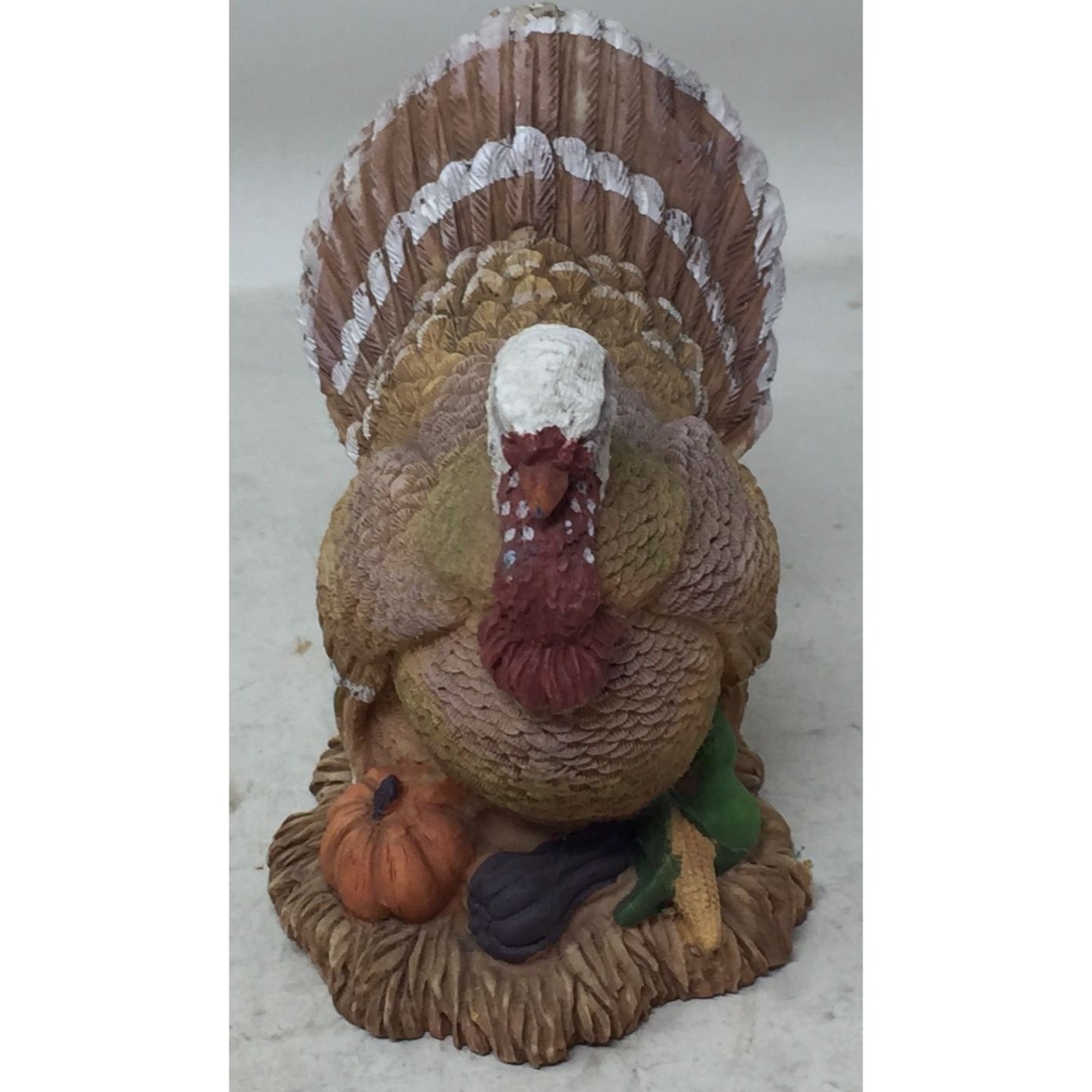 Thanksgiving Turkey With Pumpkins/Vegetables around it- Table Centerpiece/Figurine Decor