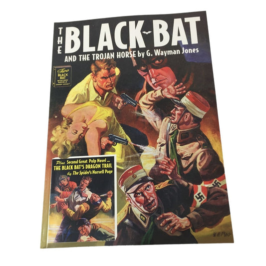 The Black Bat #6 - The Black Bat and the Trojan Horse & Dragon Trail - Classic Pulp