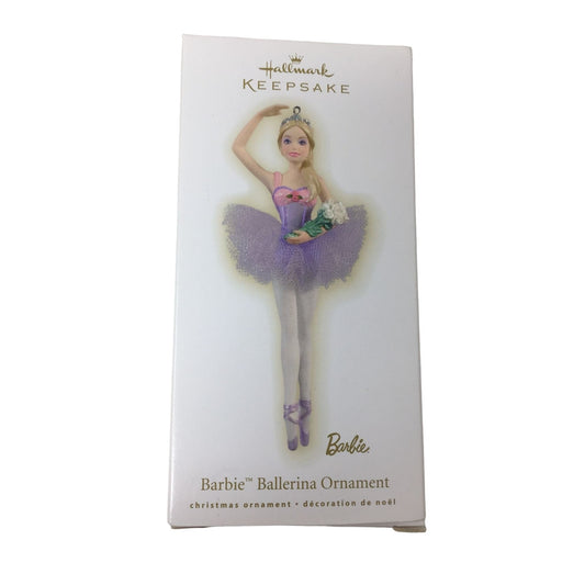 Hallmark 2009 Christmas Ballerina Barbie Ornament New in Box