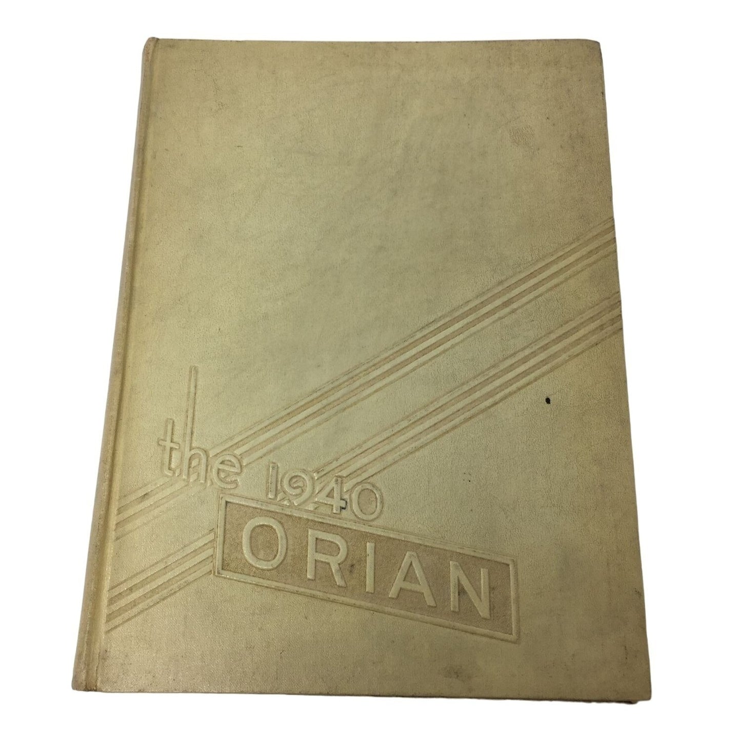 Vintage Orian 1940 Marietta Ohio Marietta High School Yearbook