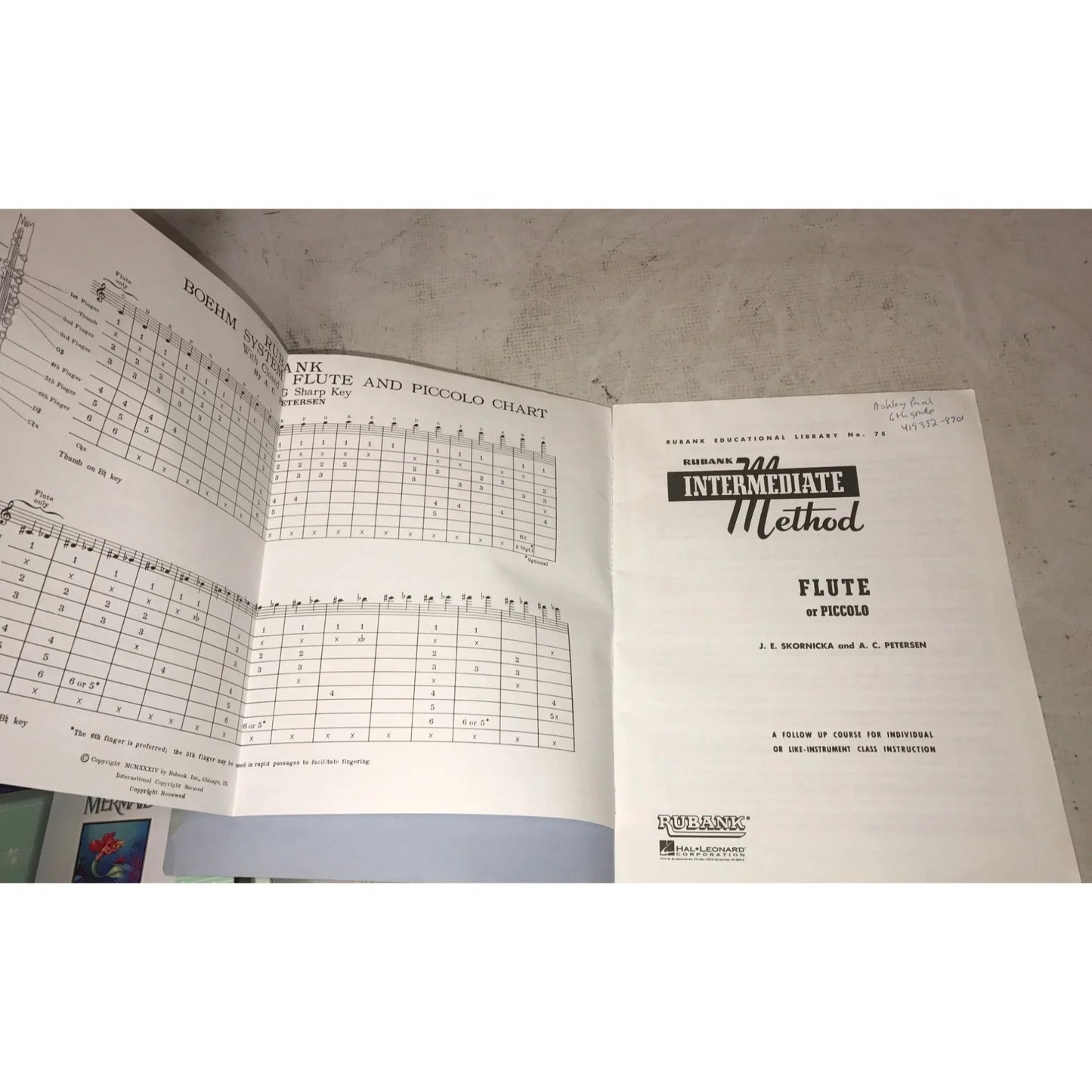 Rubank Intermediate Method: Flute or Piccolo (Rubank Educational Library #75) - A+ Stuff