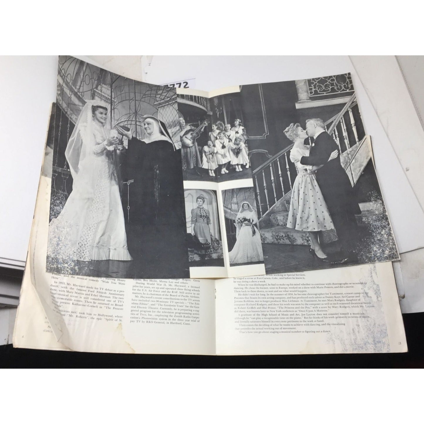 Souvenir Program from the Original Broadway Production of the Rodgers and Hammerstein Musical The Sound of Music A+ Stuff  A+ Stuff SHEET MUSIC