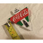 Vintage 90s Arrow Shaped Ice Cold Drink Coca Cola Magnet