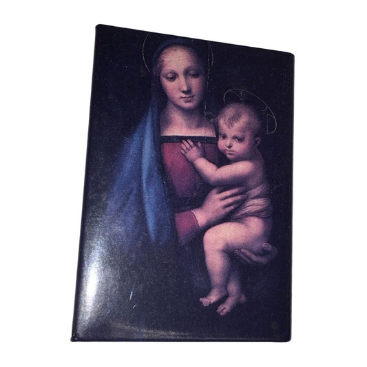 Madonna Del Granduca Rafael Vintage Magnet - about 3 by 2 inches