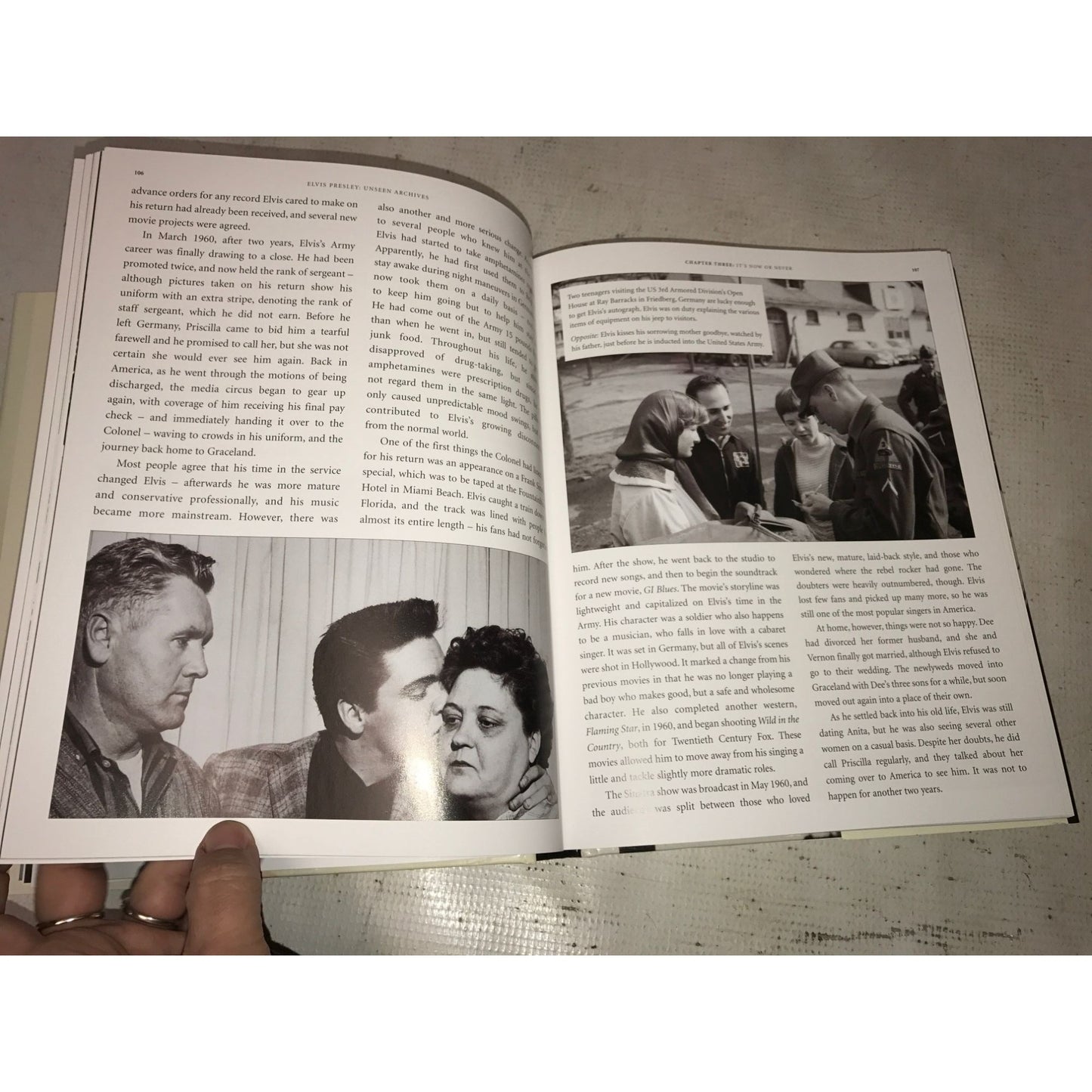 Elvis Presley Unseen Archives- Parragon Publishing Hardback Book