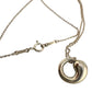 Tiffany & Co Elsa Peretti Eternal Circle Pendant with Necklace in Sterling