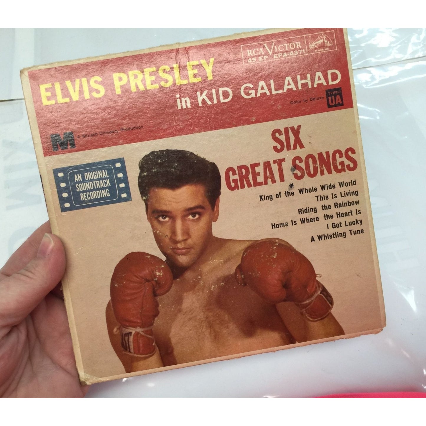 Elvis Presley in Kid Galahad 6 Great songs & Our Memories of Elvis Vinyl Records