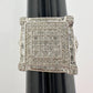 Elegant Princess Cut 1.00 Carat Diamond Ring - Size 7.25